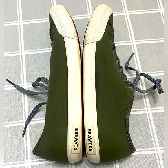 Sea Vees Army Issue Low Std Womens Sz 9 Olive Nylon Lace Up Shoes Sneakers - Picture 12 of 15